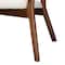 Baxton Studio Baron Mid-Century Modern Cream Boucle Fabric Upholstered 2-Piece Living Room Accent Chair Set 233-2PC-13278-ZORO - alternate 9